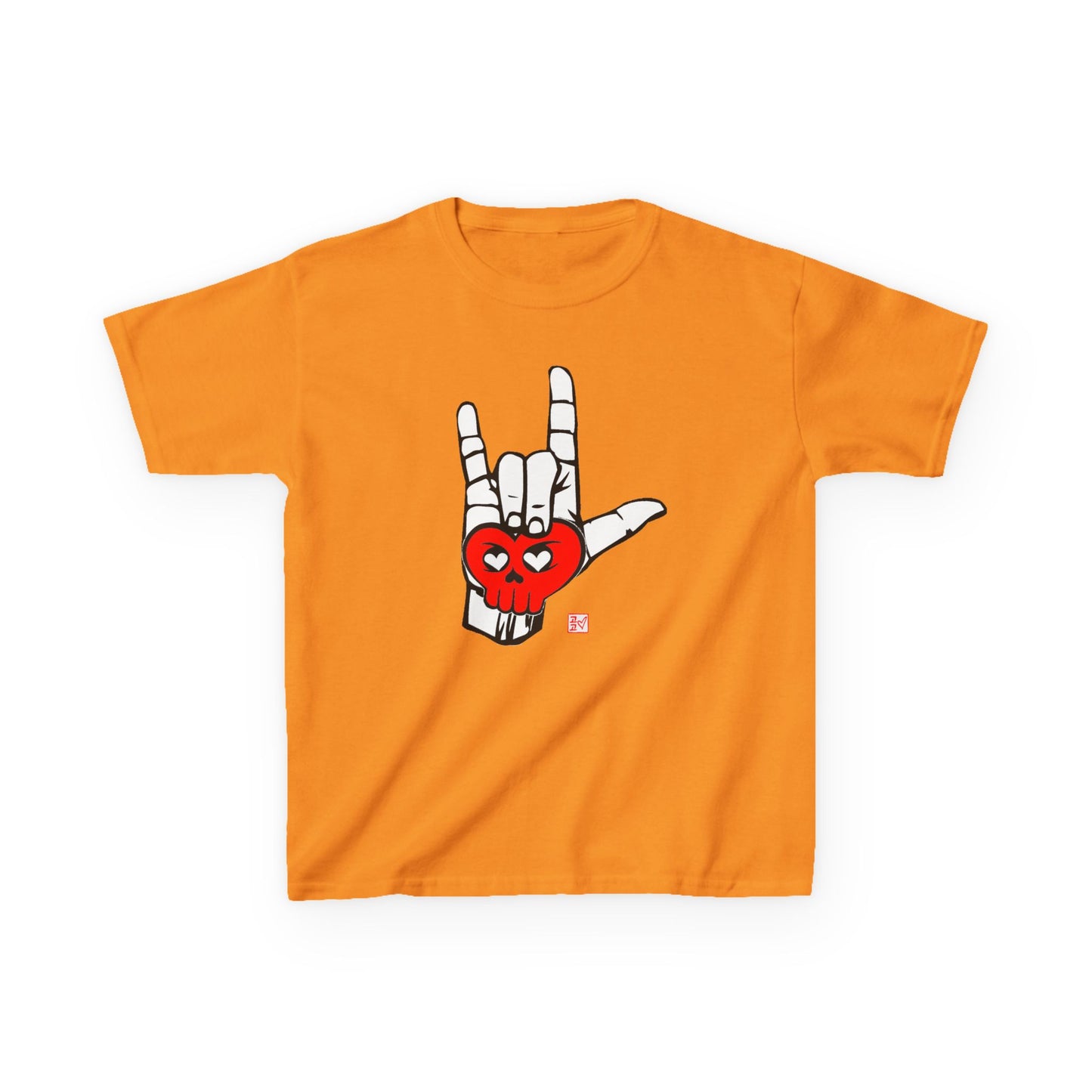 HeartSkulls™ I Love You in ASL by KoKoLove Art