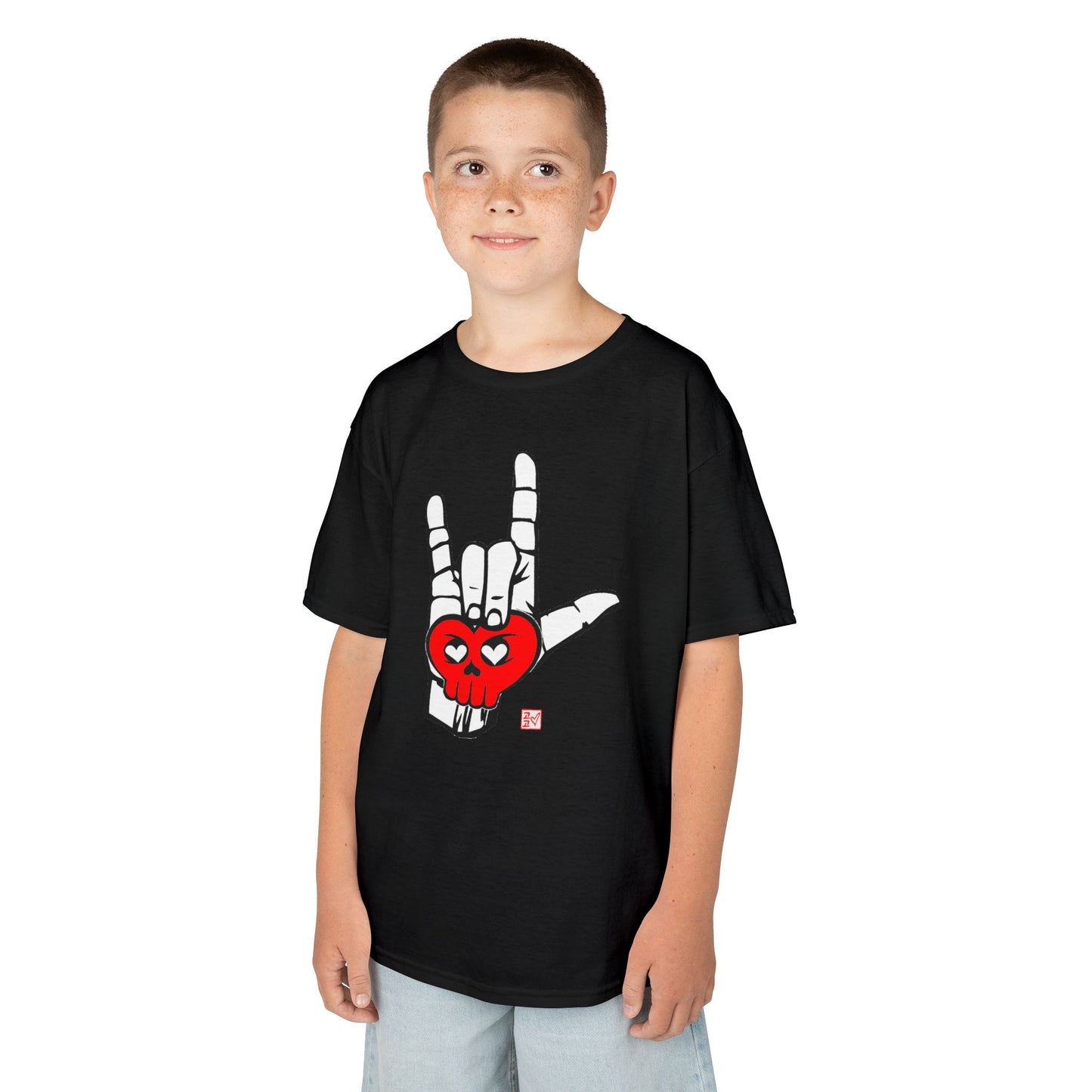 HeartSkulls™ I Love You in ASL by KoKoLove Art