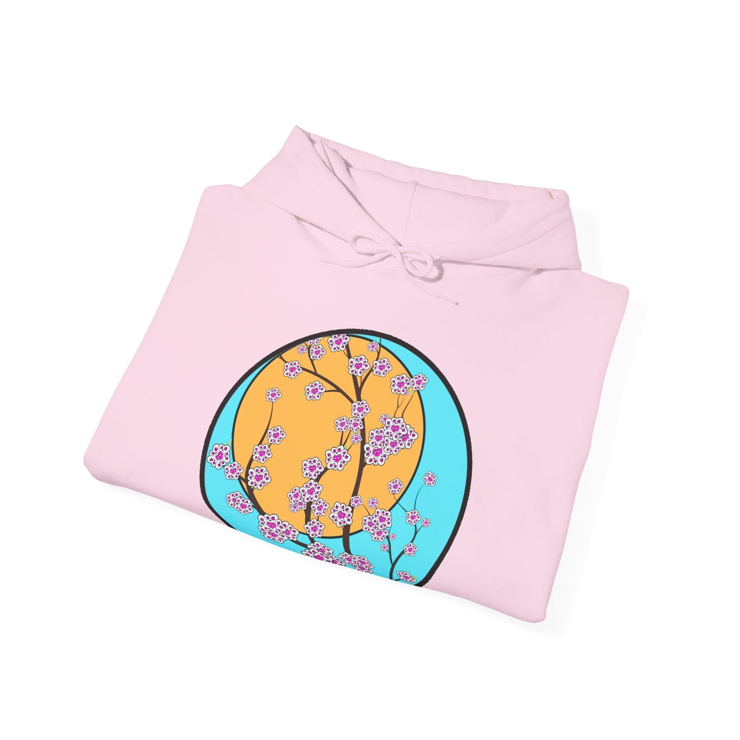 Cherry Blossom #2 Hoodie by KoKoLove Art