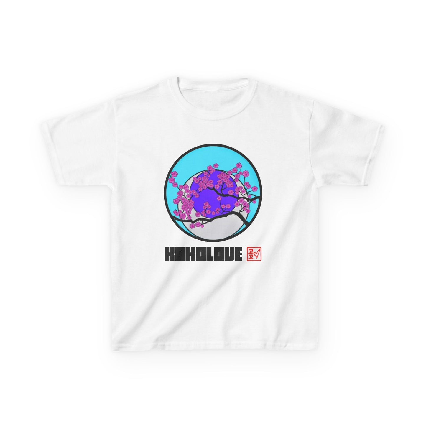 HeartSkulls™ Pink Cherry Blossom by KoKoLove Art
