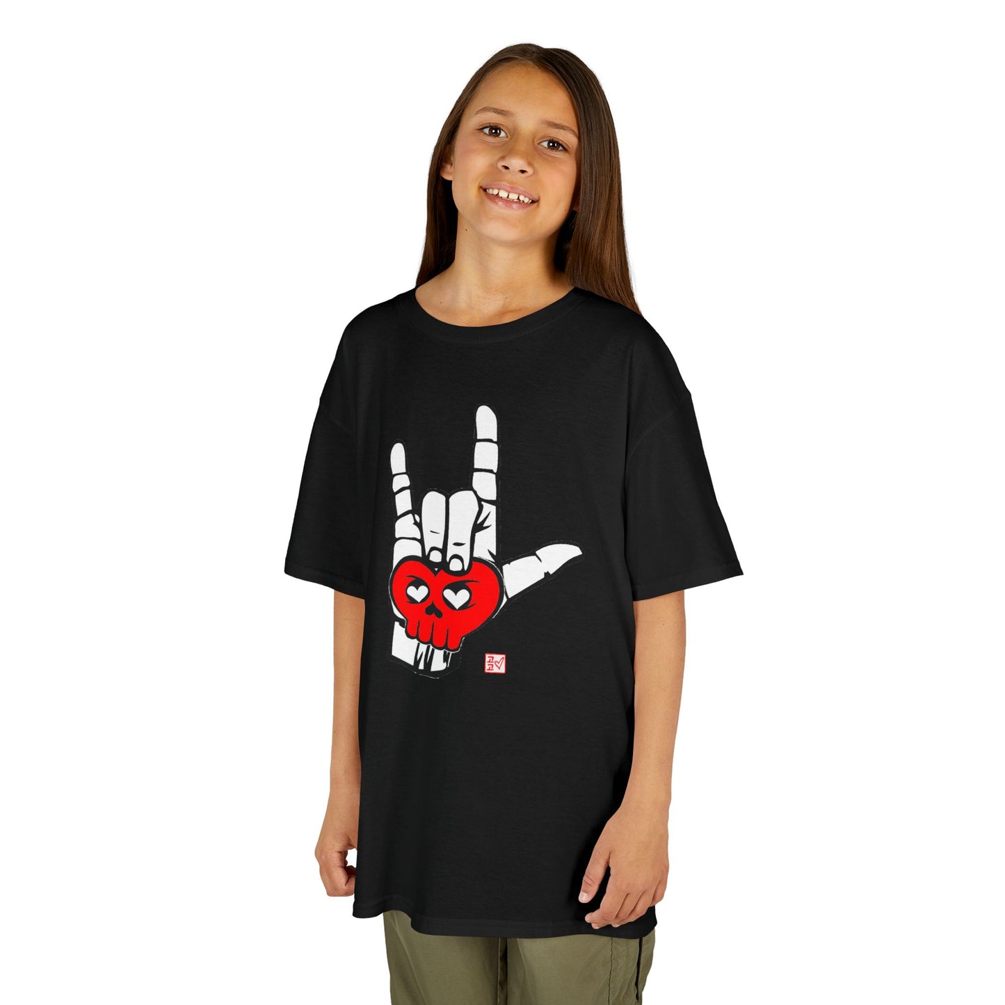 HeartSkulls™ I Love You in ASL by KoKoLove Art