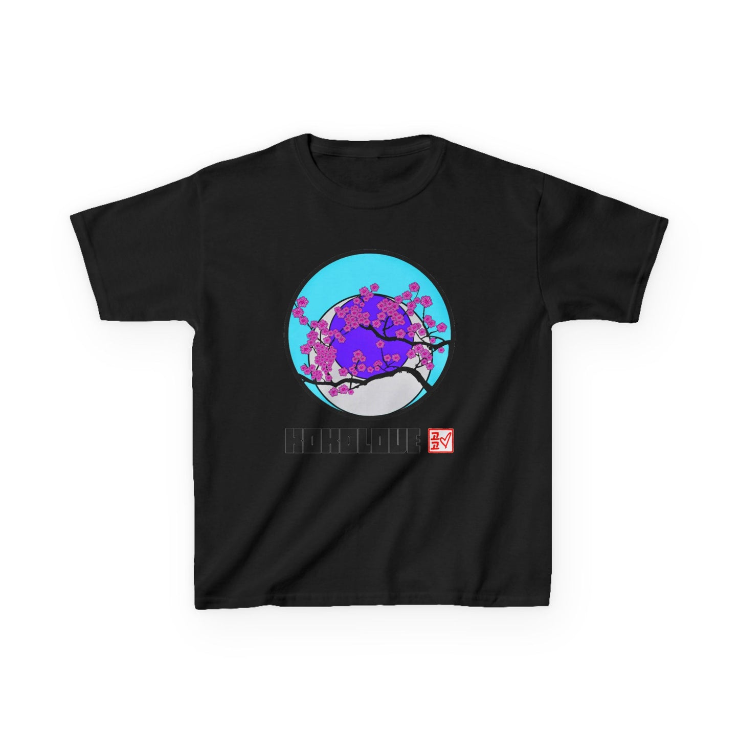 HeartSkulls™ Pink Cherry Blossom by KoKoLove Art