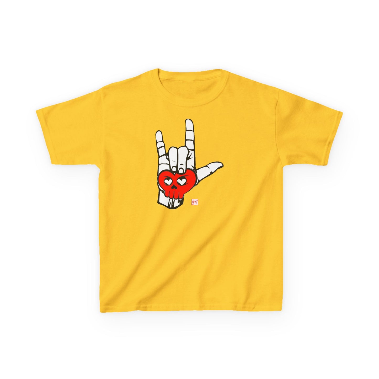 HeartSkulls™ I Love You in ASL by KoKoLove Art
