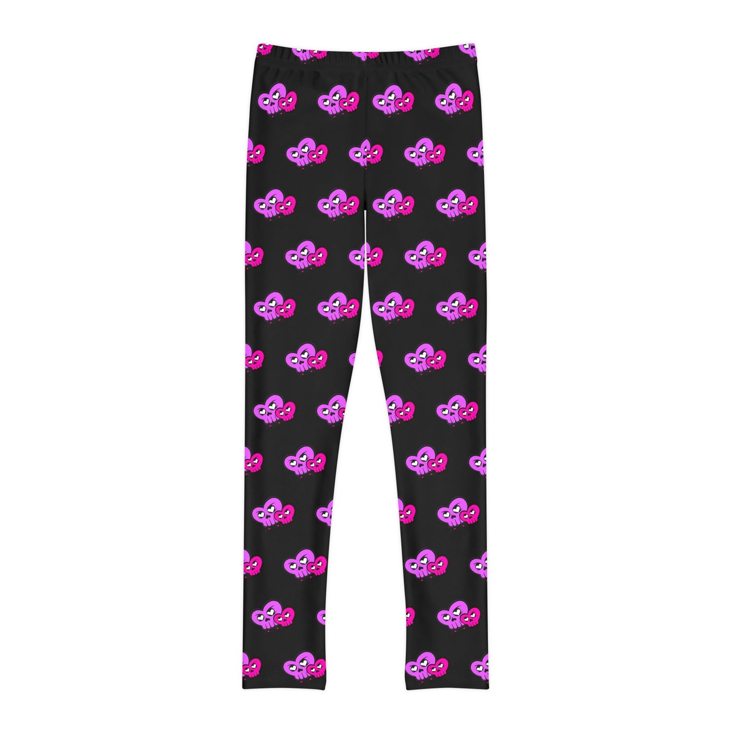 Youth “HeartSkulls™️ Besties” Leggings