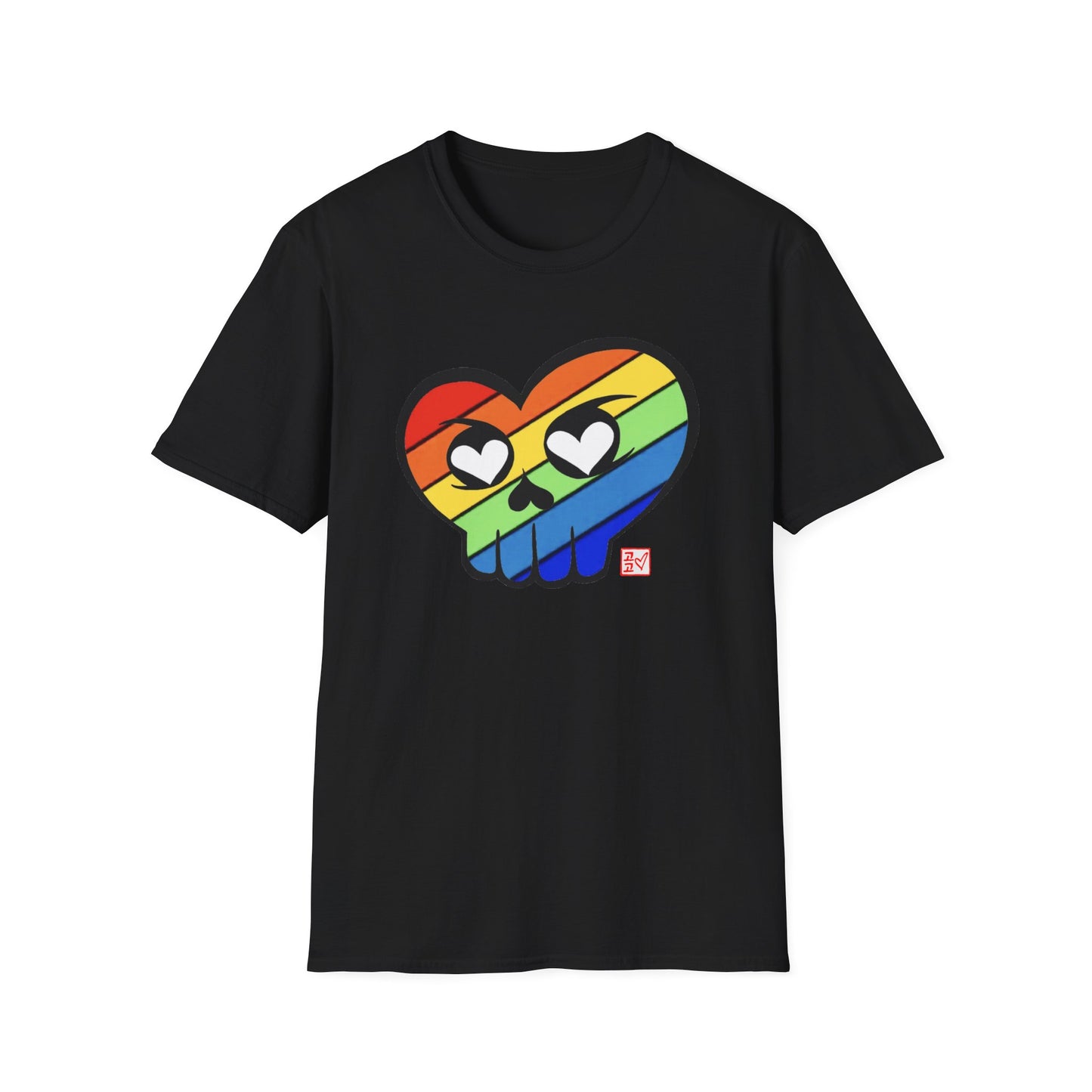 Rainbow HeartSkulls™ by KoKoLove Art