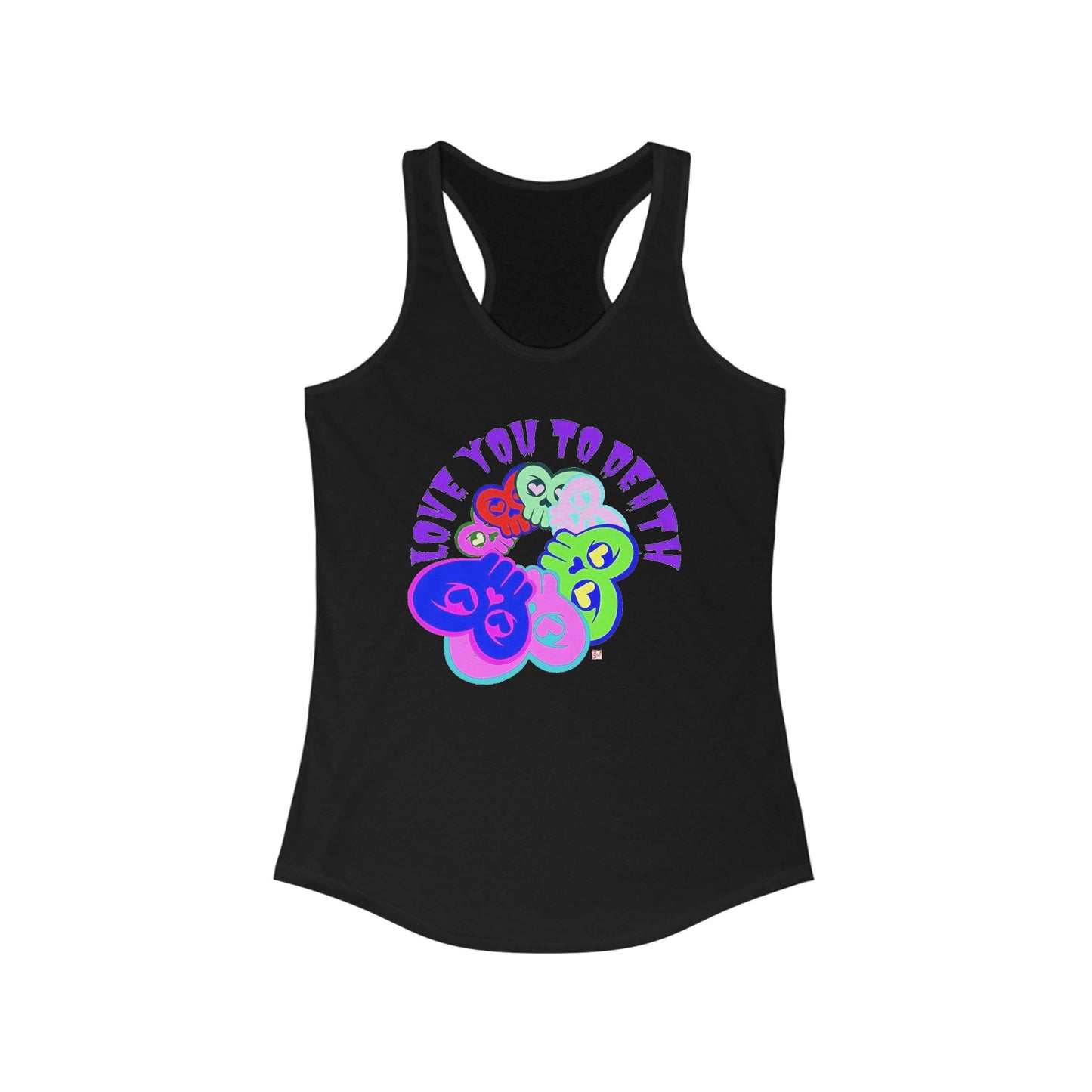 HeartSkulls™ Love You To Death Spiral by KoKoLove Art