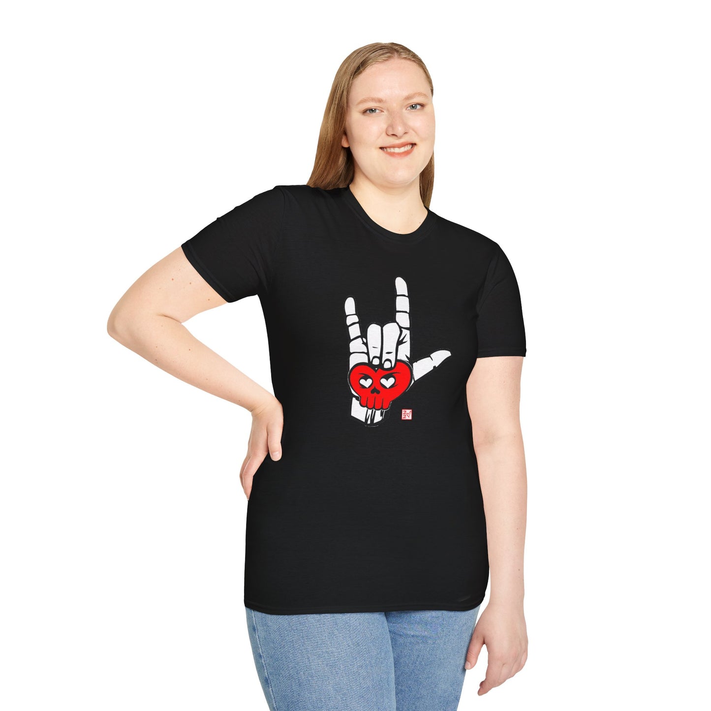 HeartSkulls™ I Love You in ASL by KoKoLove Art
