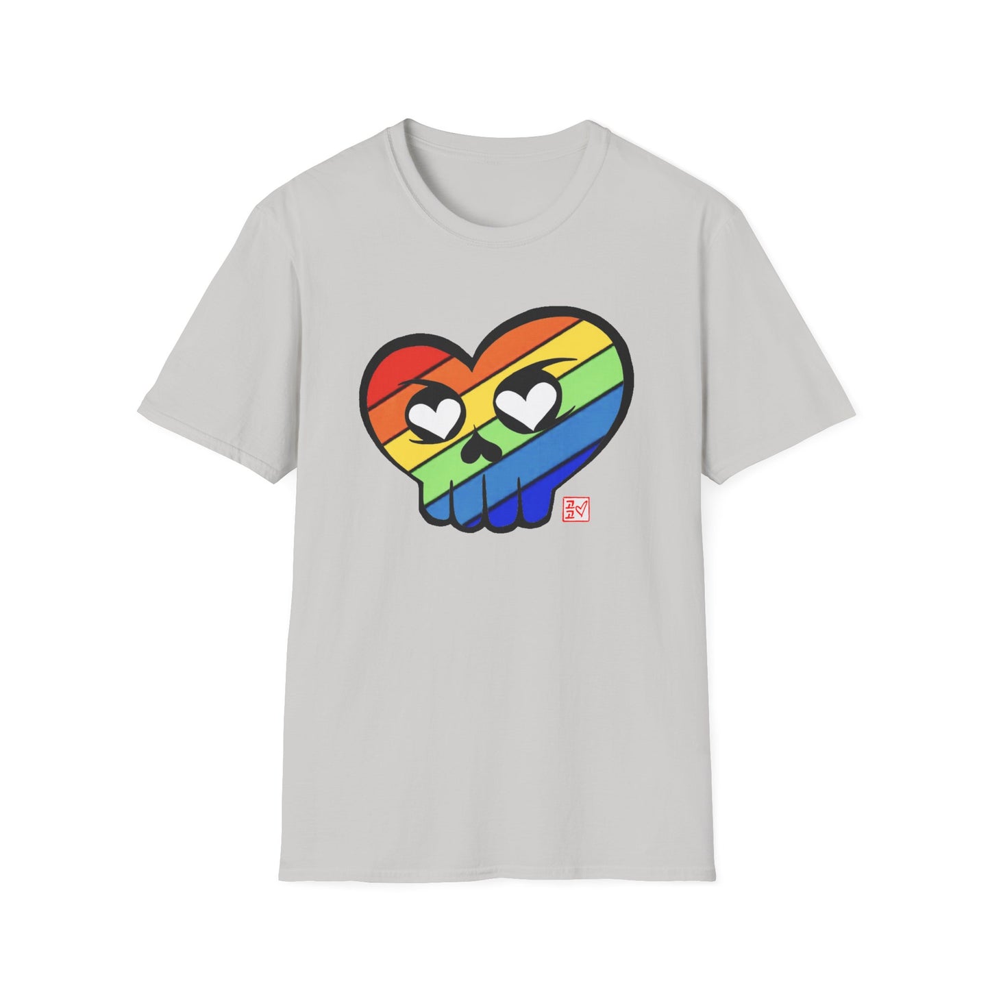 Rainbow HeartSkulls™ by KoKoLove Art