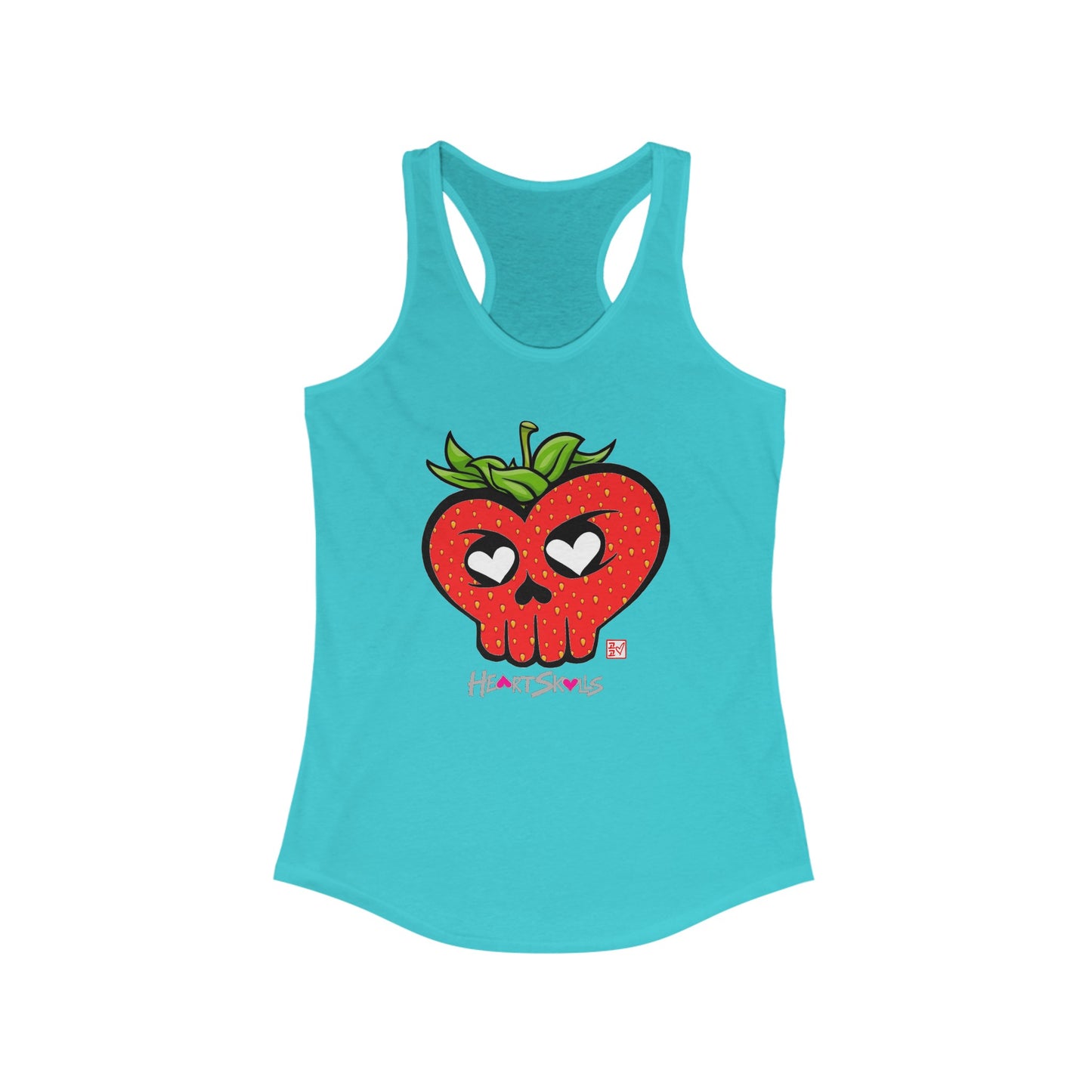 Women's “HeartSkulls™️ Strawberry” Tank