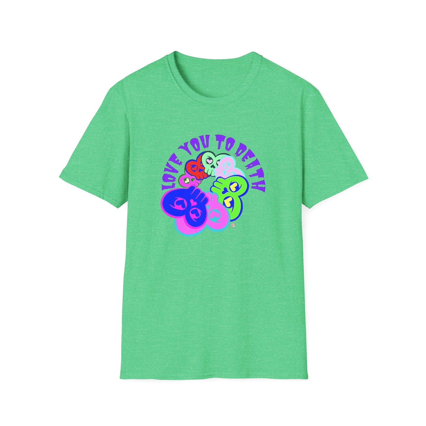 HeartSkulls™ Love You To Death Spiral by KoKoLove Art