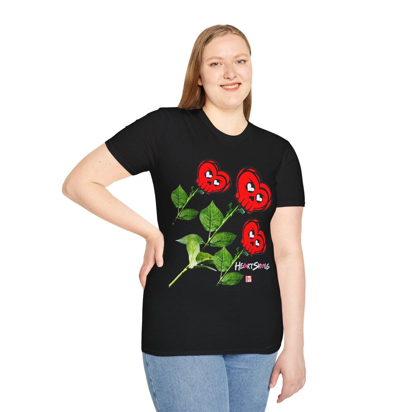 HeartSkulls™Roses by KoKoLove Art