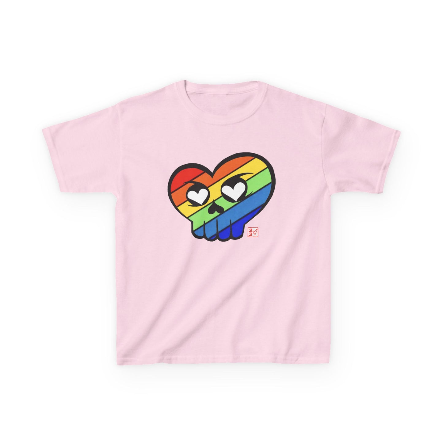 Rainbow HeartSkulls™ by KoKoLove Art