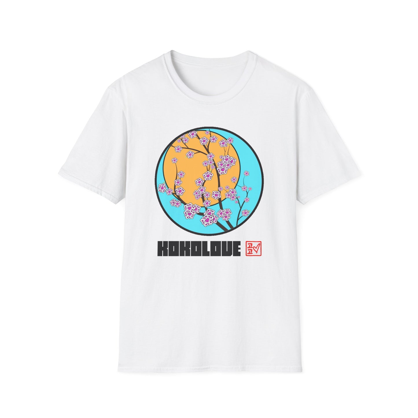 HeartSkulls™ White Cherry Blossom by KoKoLove Art