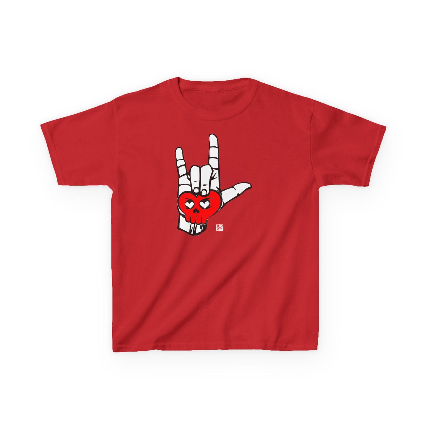HeartSkulls™ I Love You in ASL by KoKoLove Art