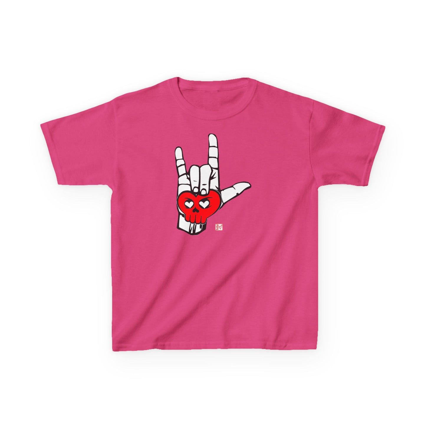 HeartSkulls™ I Love You in ASL by KoKoLove Art