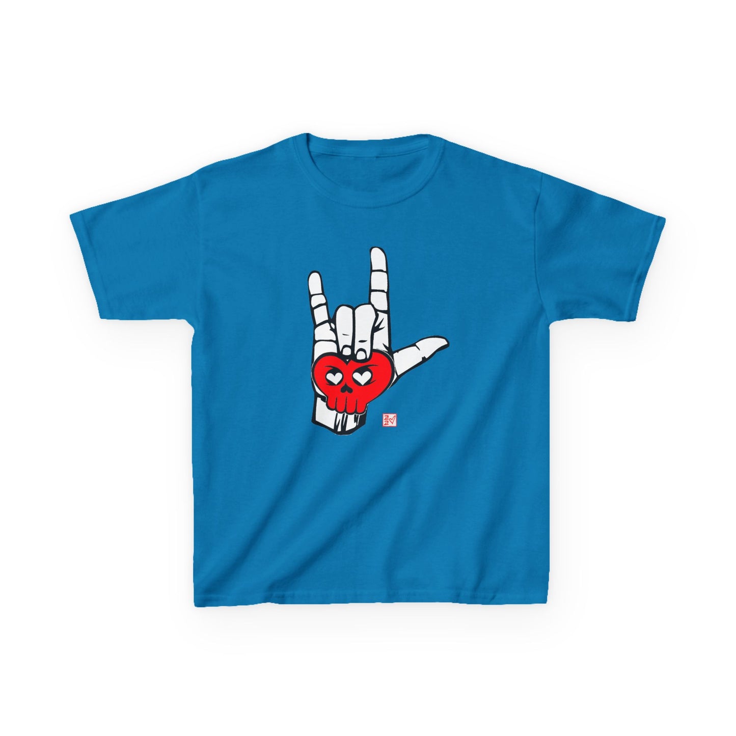 HeartSkulls™ I Love You in ASL by KoKoLove Art
