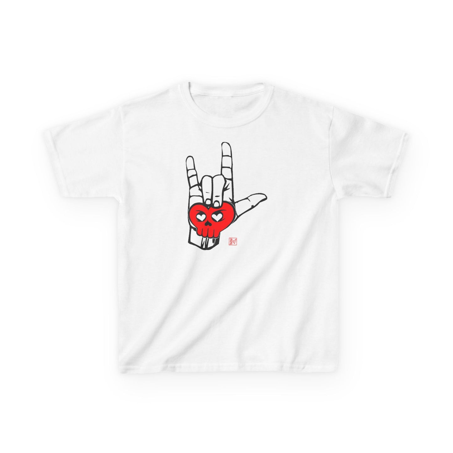 HeartSkulls™ I Love You in ASL by KoKoLove Art