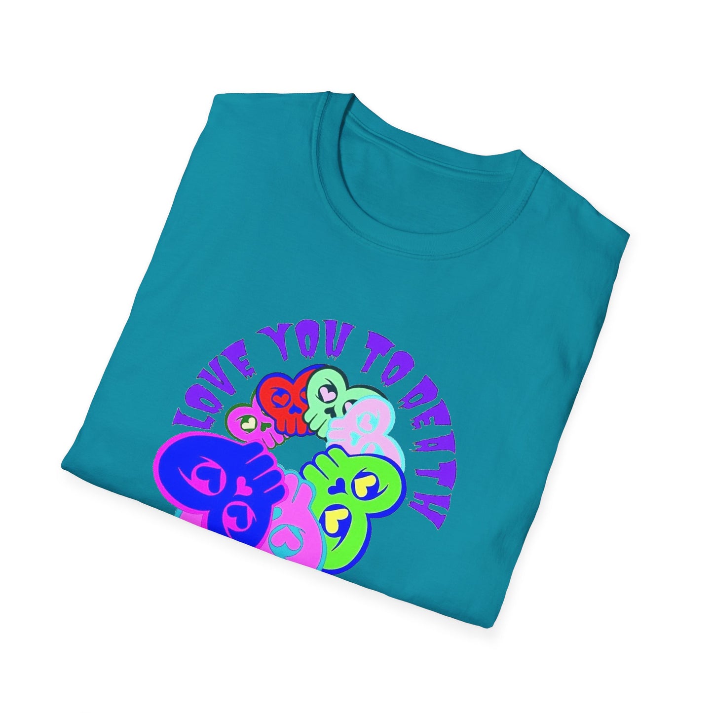 HeartSkulls™ Love You To Death Spiral by KoKoLove Art