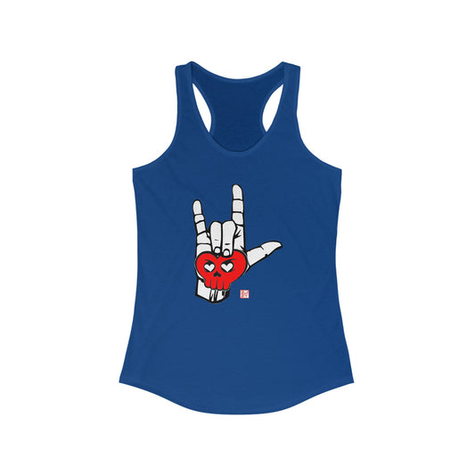 Women's “HeartSkulls™️ I Love You in ALS” Tank