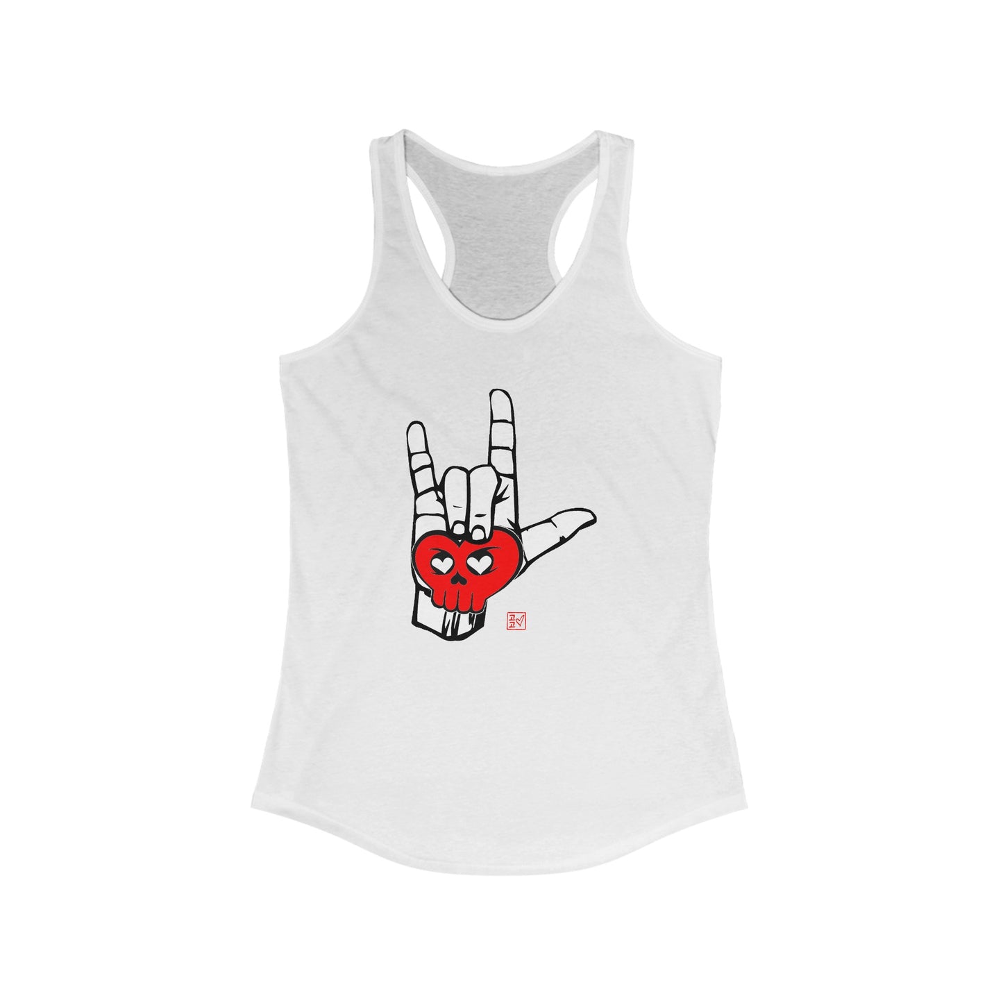 Women's “HeartSkulls™️ I Love You in ALS” Tank