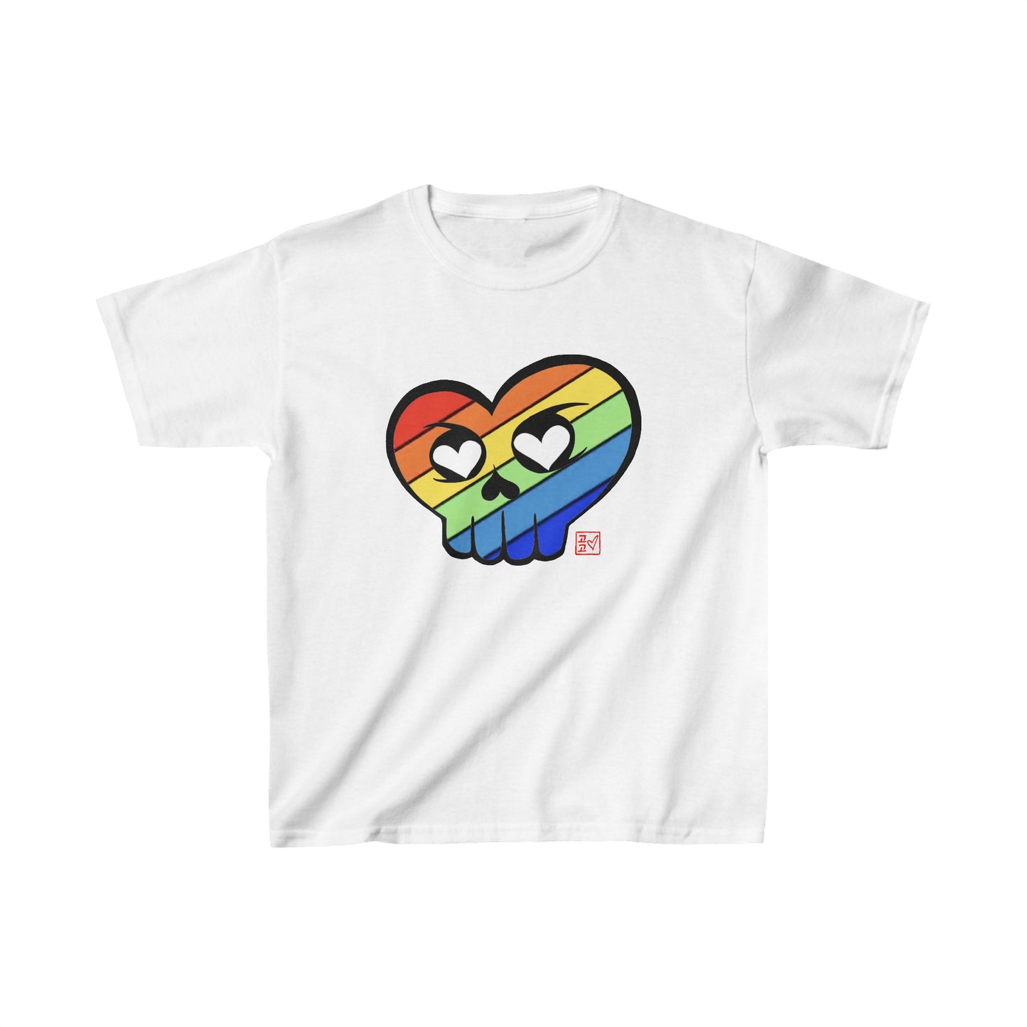 Kids “Rainbow HeartSkull™️” -KoKo❤️