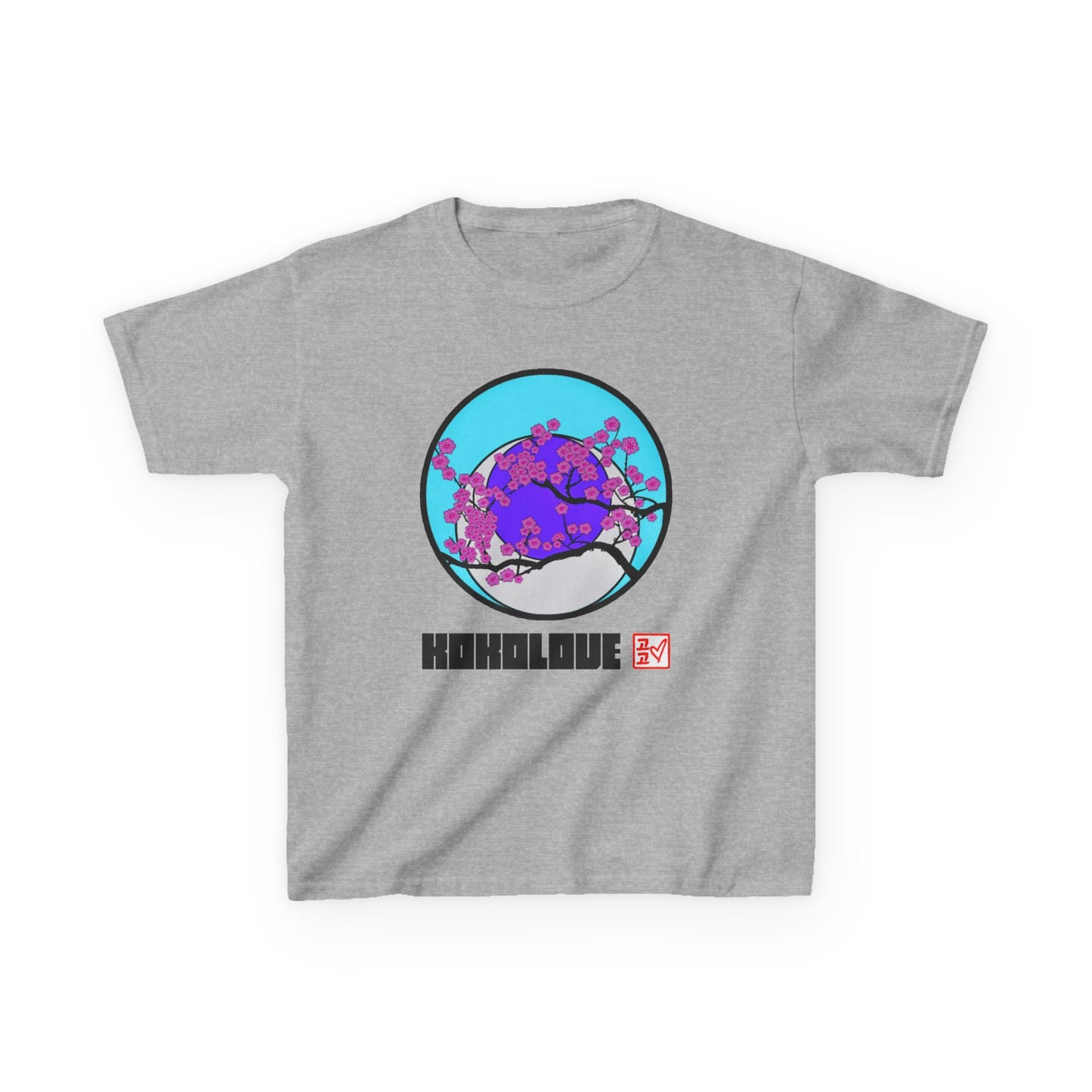 HeartSkulls™ Pink Cherry Blossom by KoKoLove Art