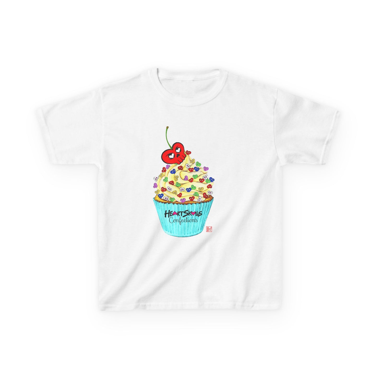 HeartSkulls™ Cupcake by KoKoLove Art