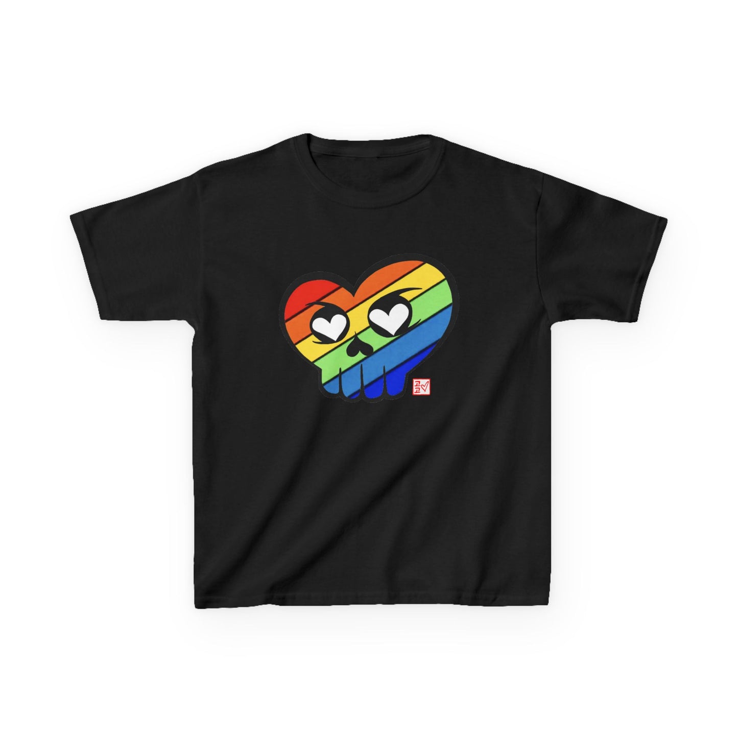 Rainbow HeartSkulls™ by KoKoLove Art