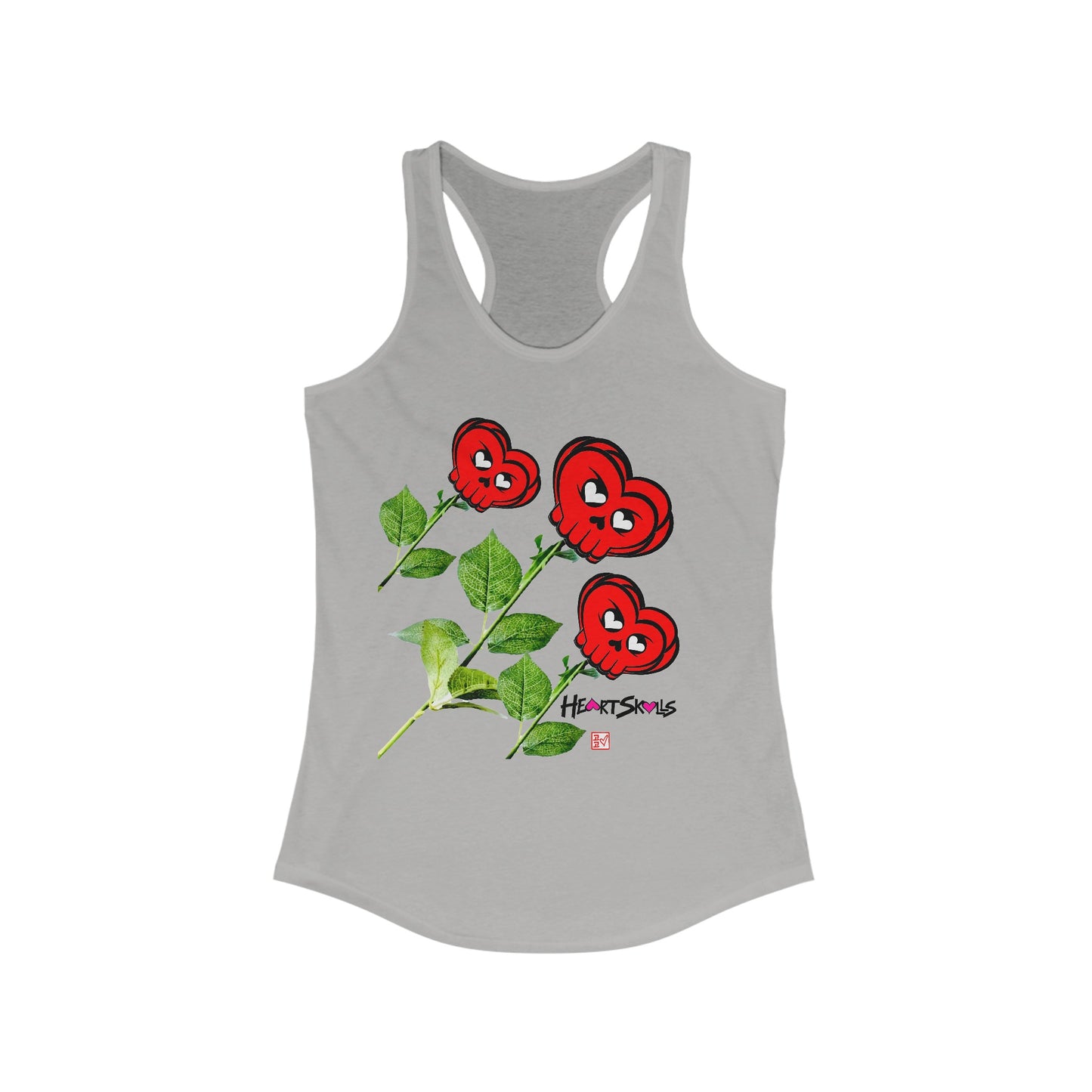 Women's “HeartSkulls™️ Roses” Tank