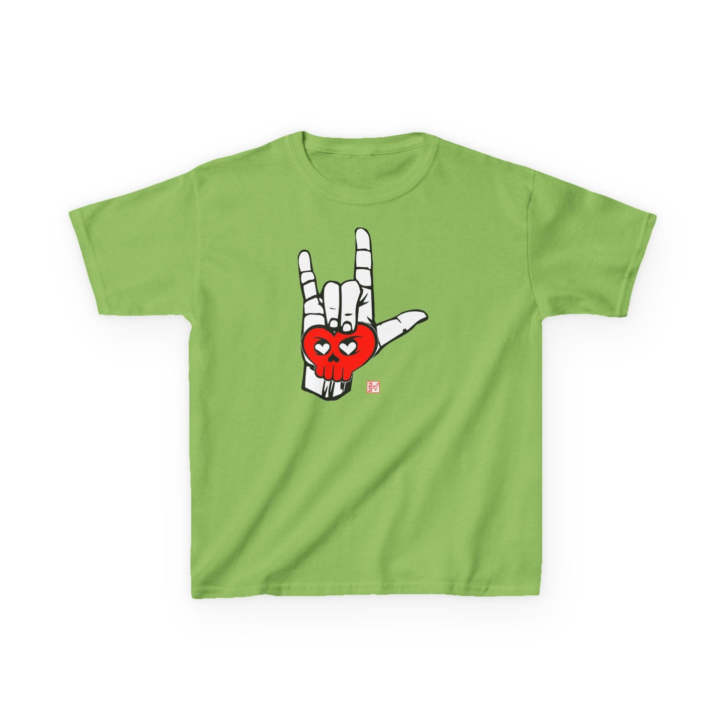 HeartSkulls™ I Love You in ASL by KoKoLove Art