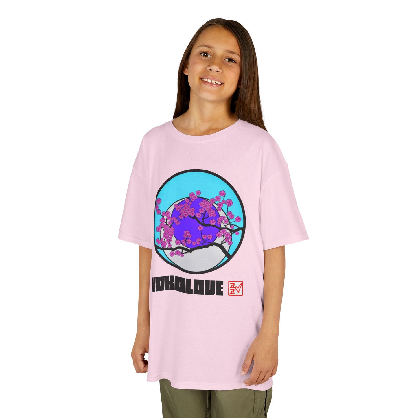 HeartSkulls™ Pink Cherry Blossom by KoKoLove Art