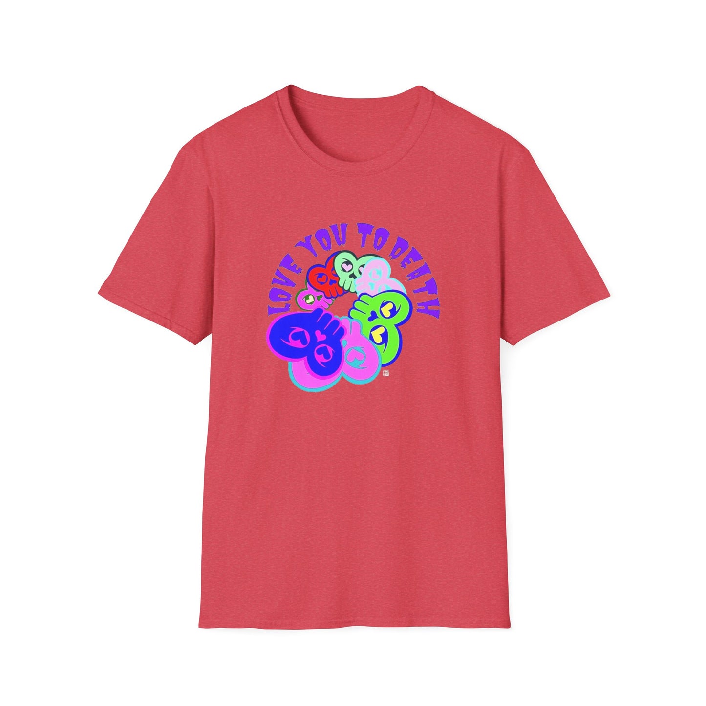 HeartSkulls™ Love You To Death Spiral by KoKoLove Art