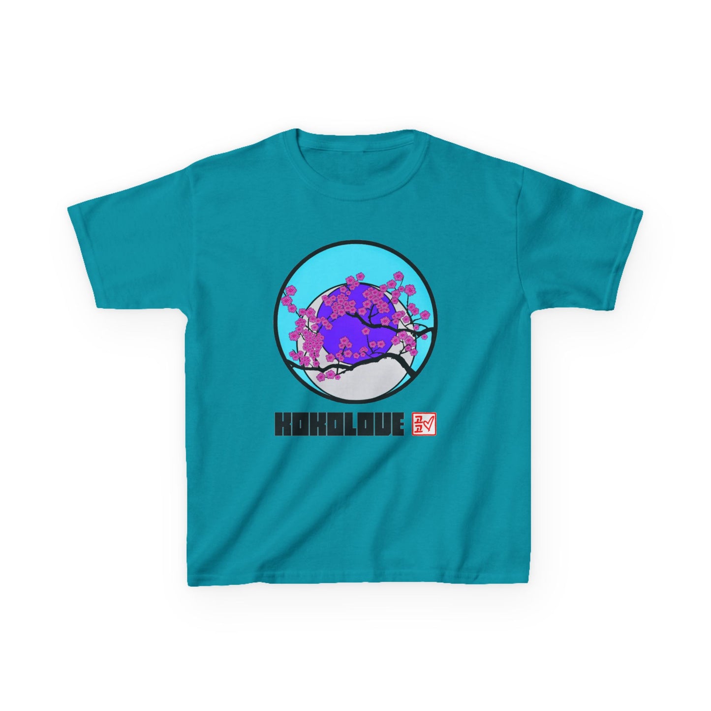 HeartSkulls™ Pink Cherry Blossom by KoKoLove Art