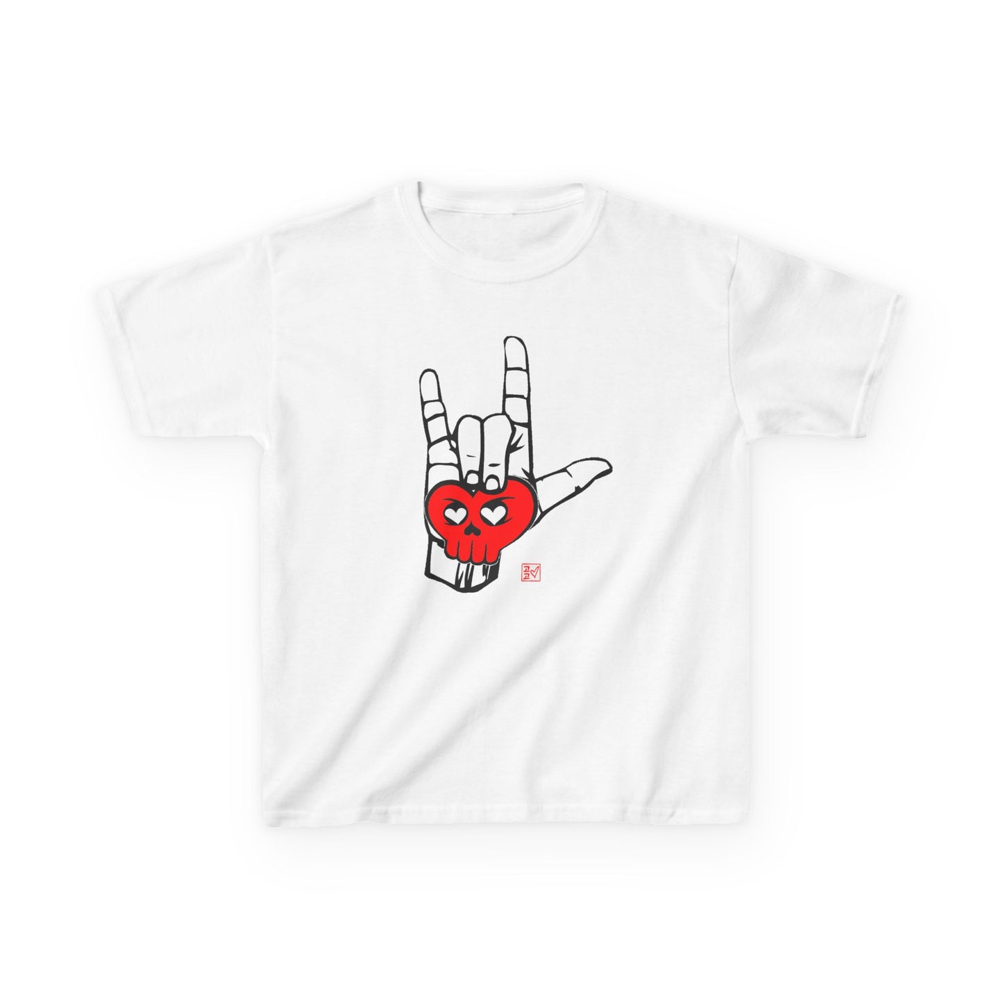 HeartSkulls™ I Love You in ASL by KoKoLove Art
