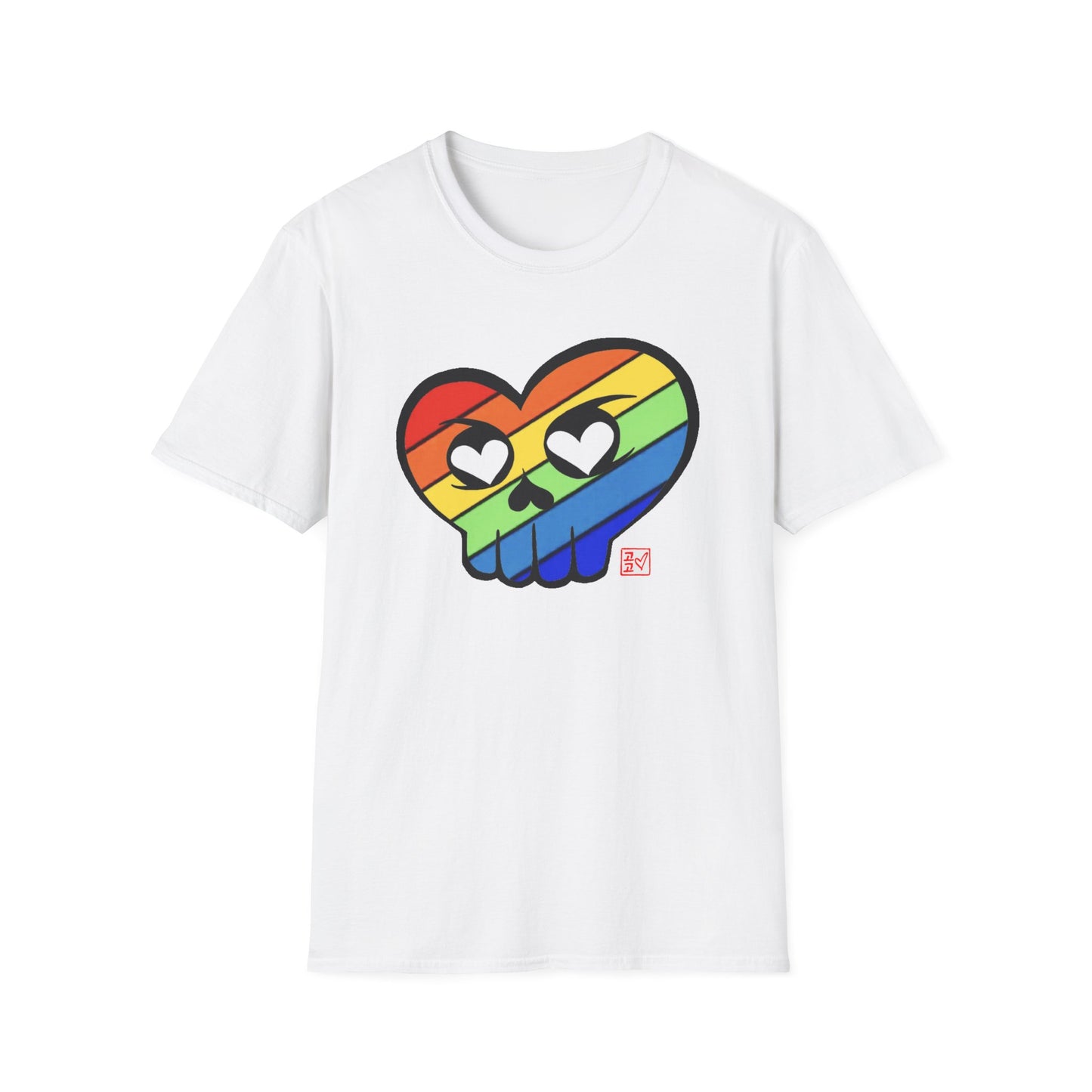 Rainbow HeartSkulls™ by KoKoLove Art