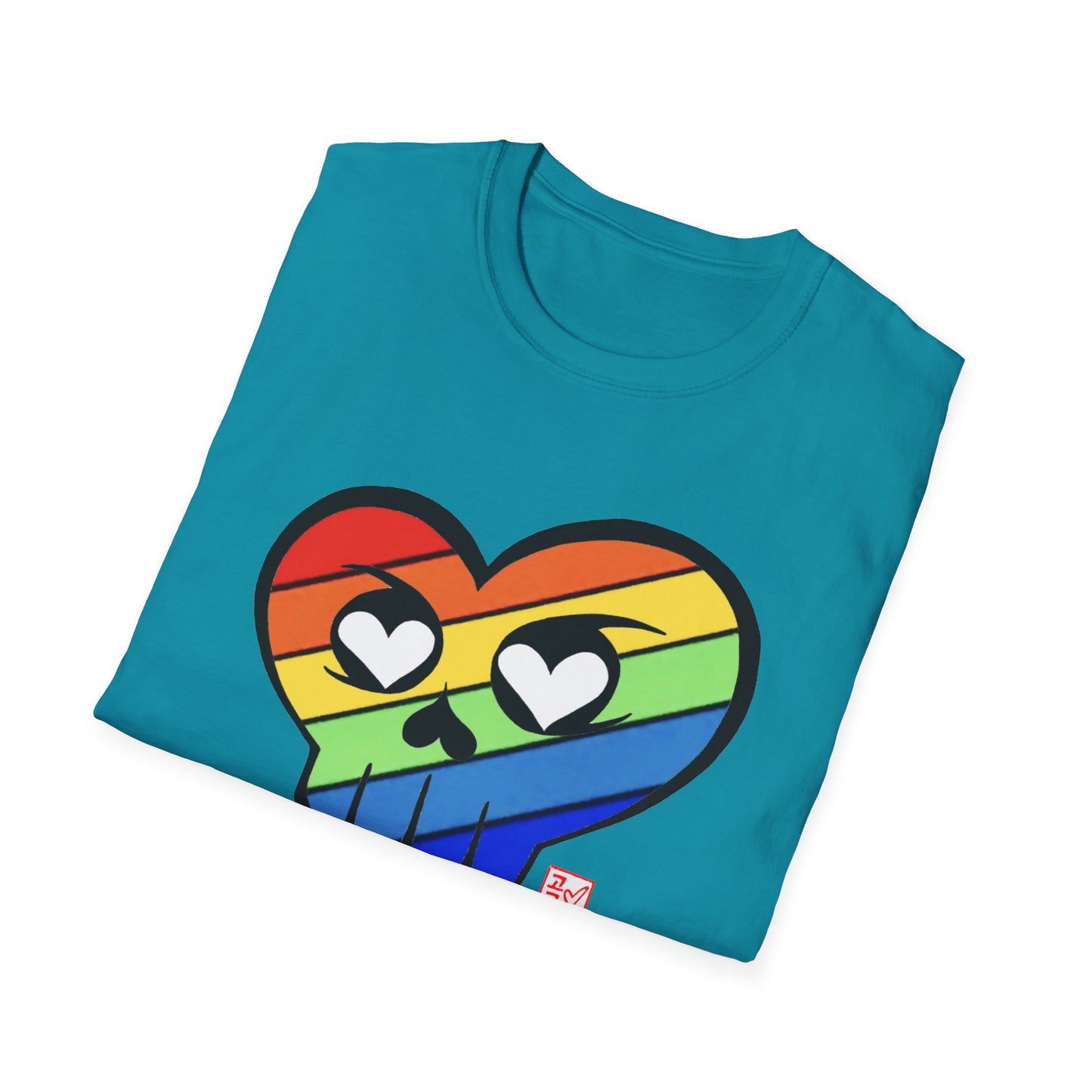 Rainbow HeartSkulls™ by KoKoLove Art