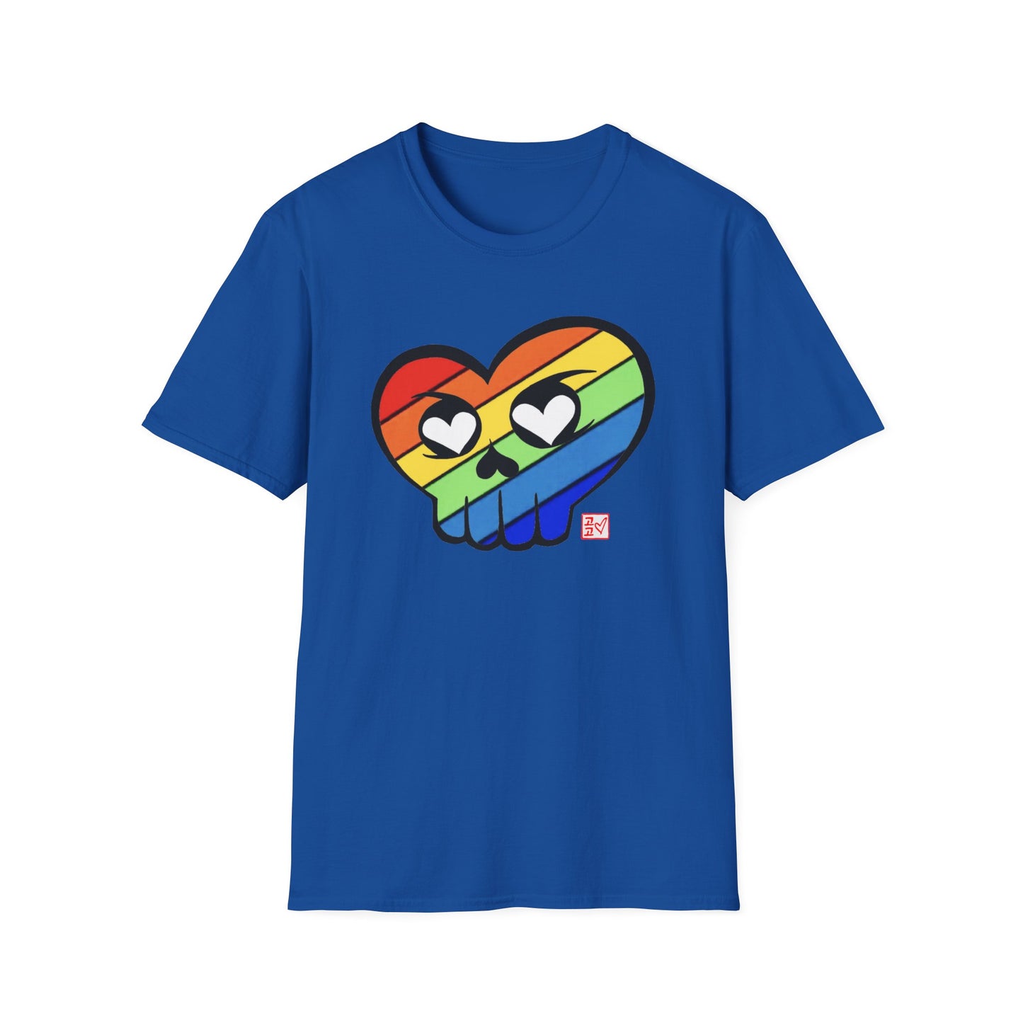 Rainbow HeartSkulls™ by KoKoLove Art