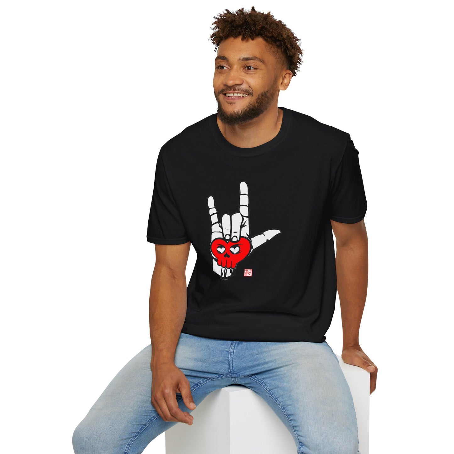 HeartSkulls™ I Love You in ASL by KoKoLove Art