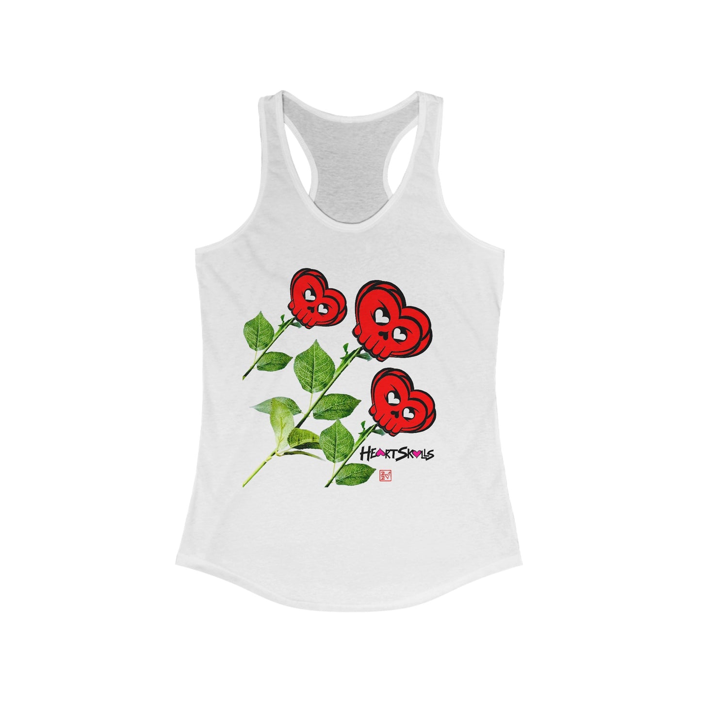 Women's “HeartSkulls™️ Roses” Tank