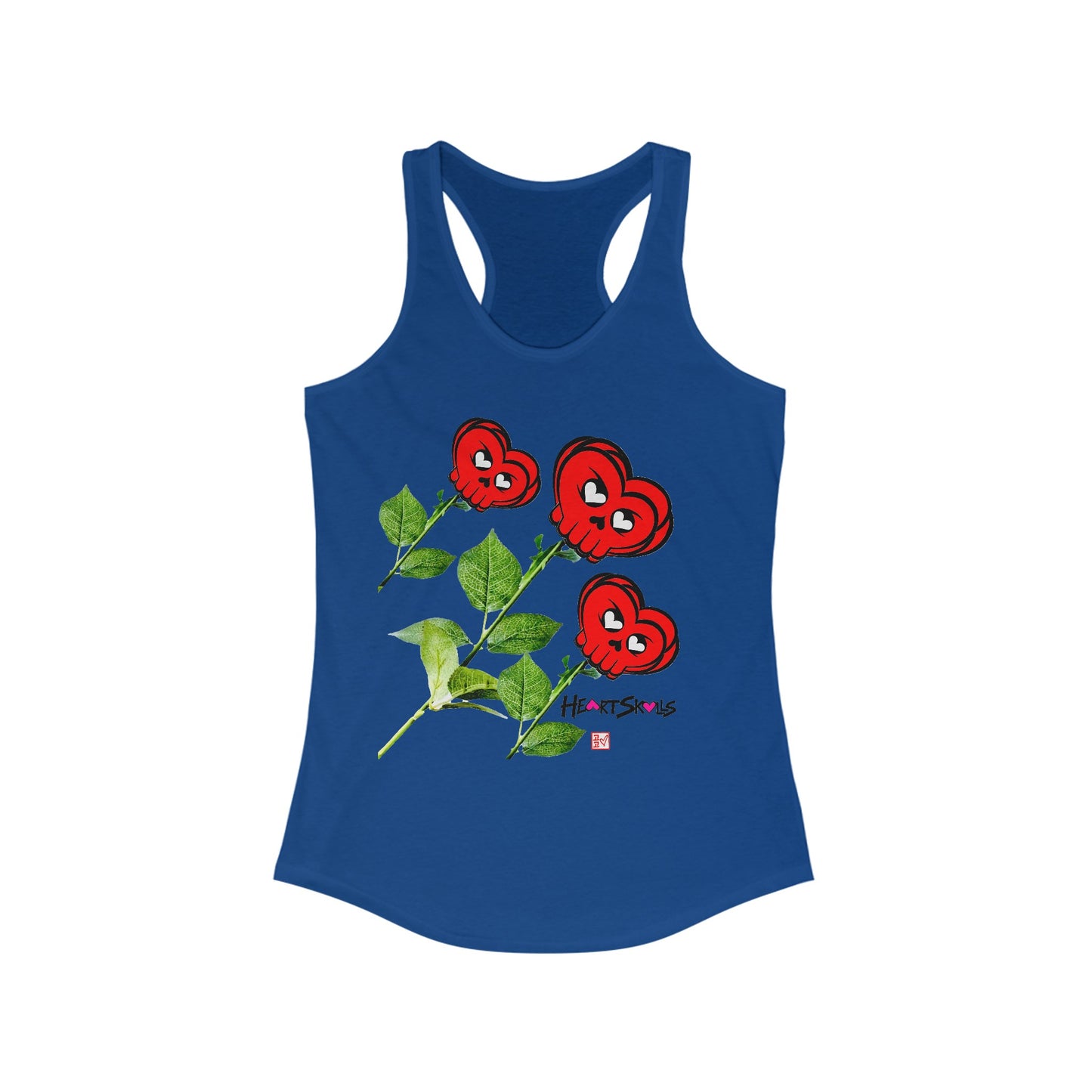 Women's “HeartSkulls™️ Roses” Tank