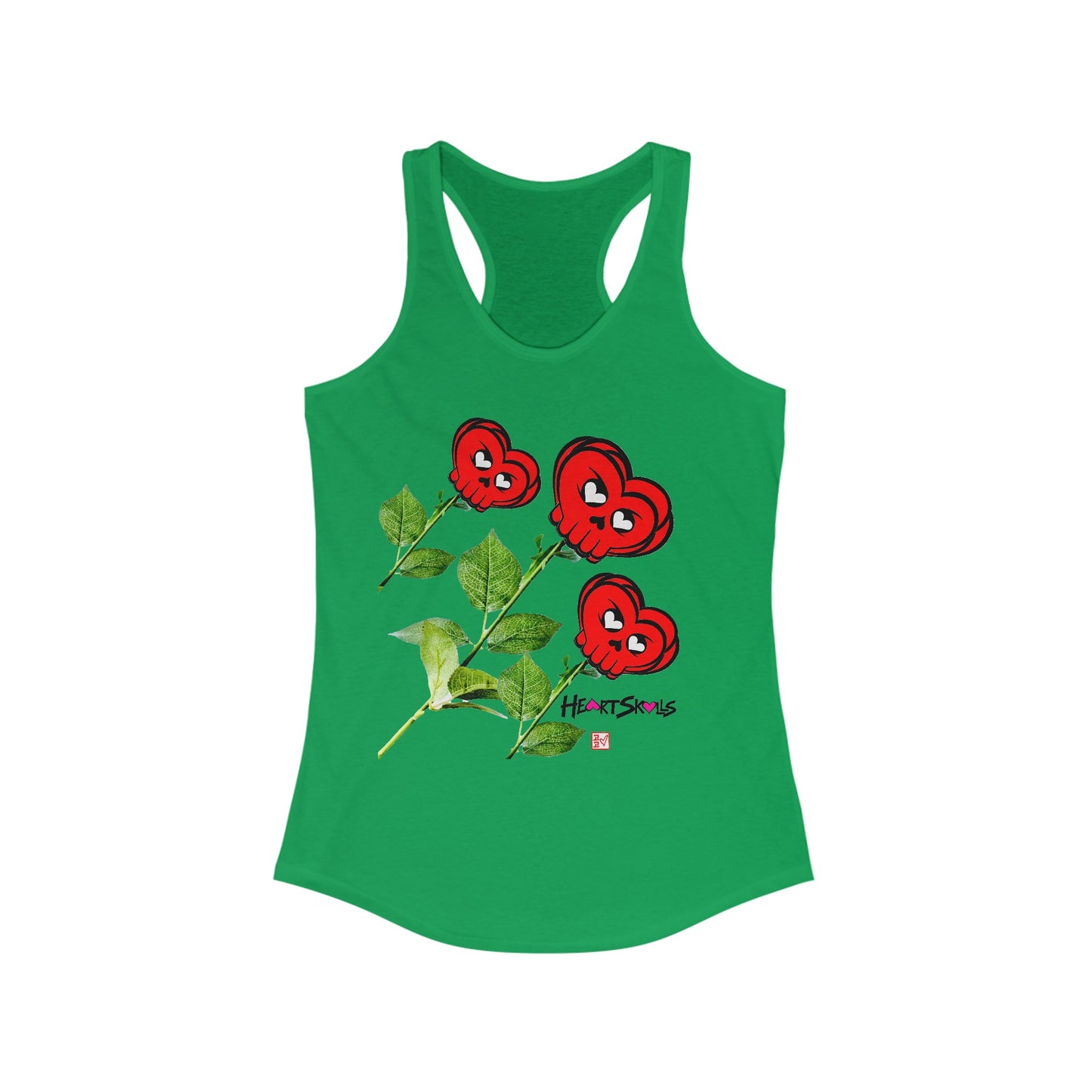 Women's “HeartSkulls™️ Roses” Tank