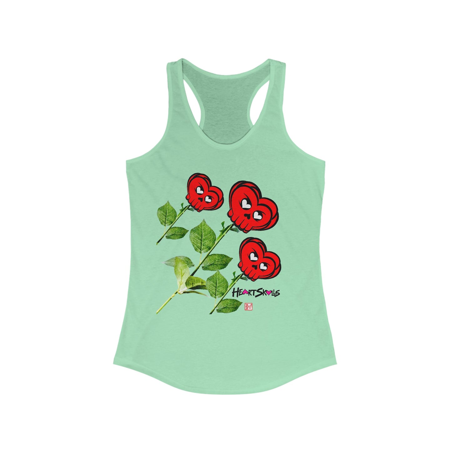 Women's “HeartSkulls™️ Roses” Tank