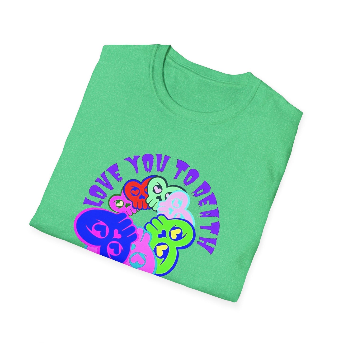 HeartSkulls™ Love You To Death Spiral by KoKoLove Art