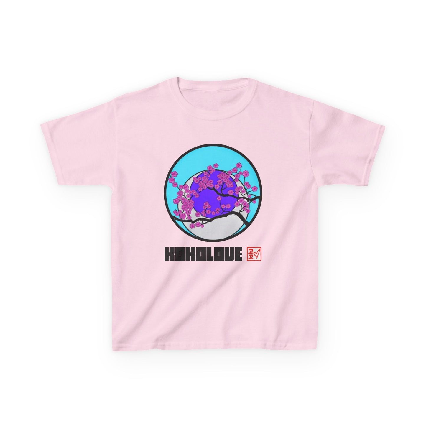 HeartSkulls™ Pink Cherry Blossom by KoKoLove Art