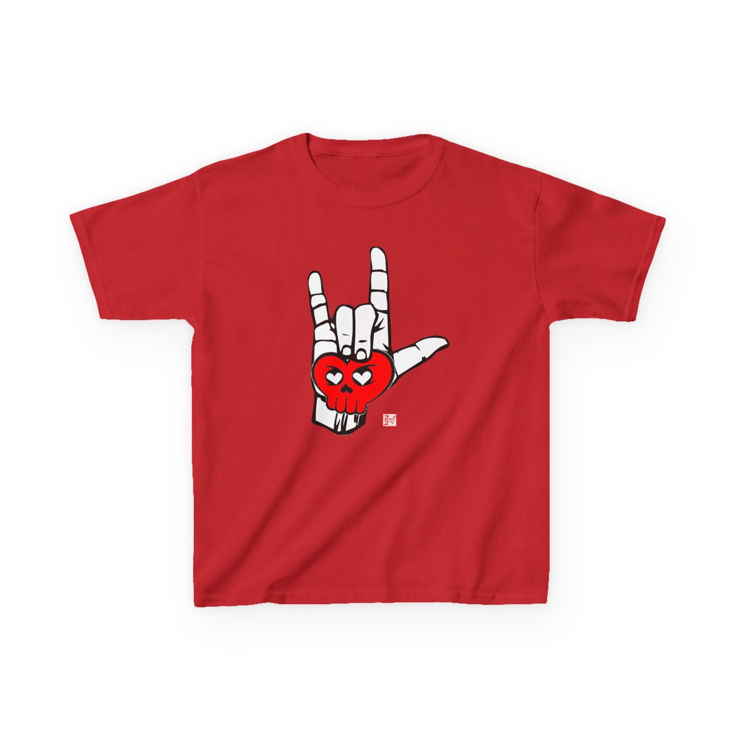 HeartSkulls™ I Love You in ASL by KoKoLove Art
