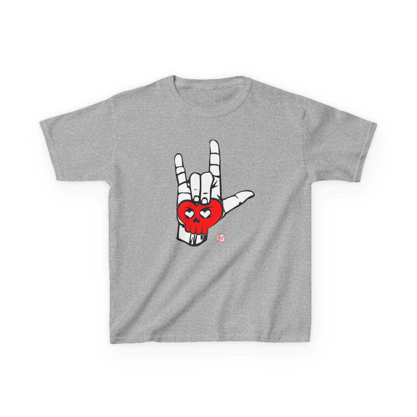 HeartSkulls™ I Love You in ASL by KoKoLove Art