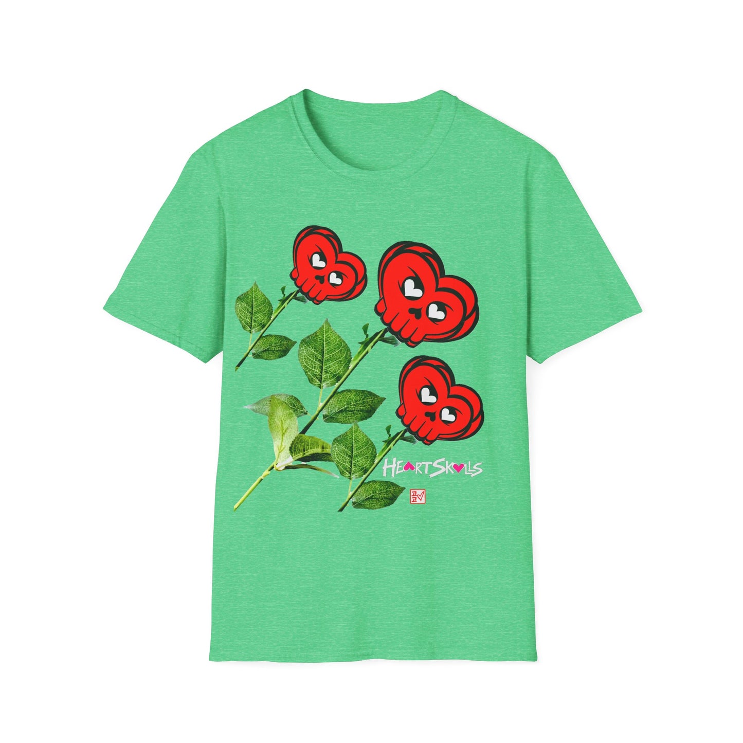 HeartSkulls™Roses by KoKoLove Art