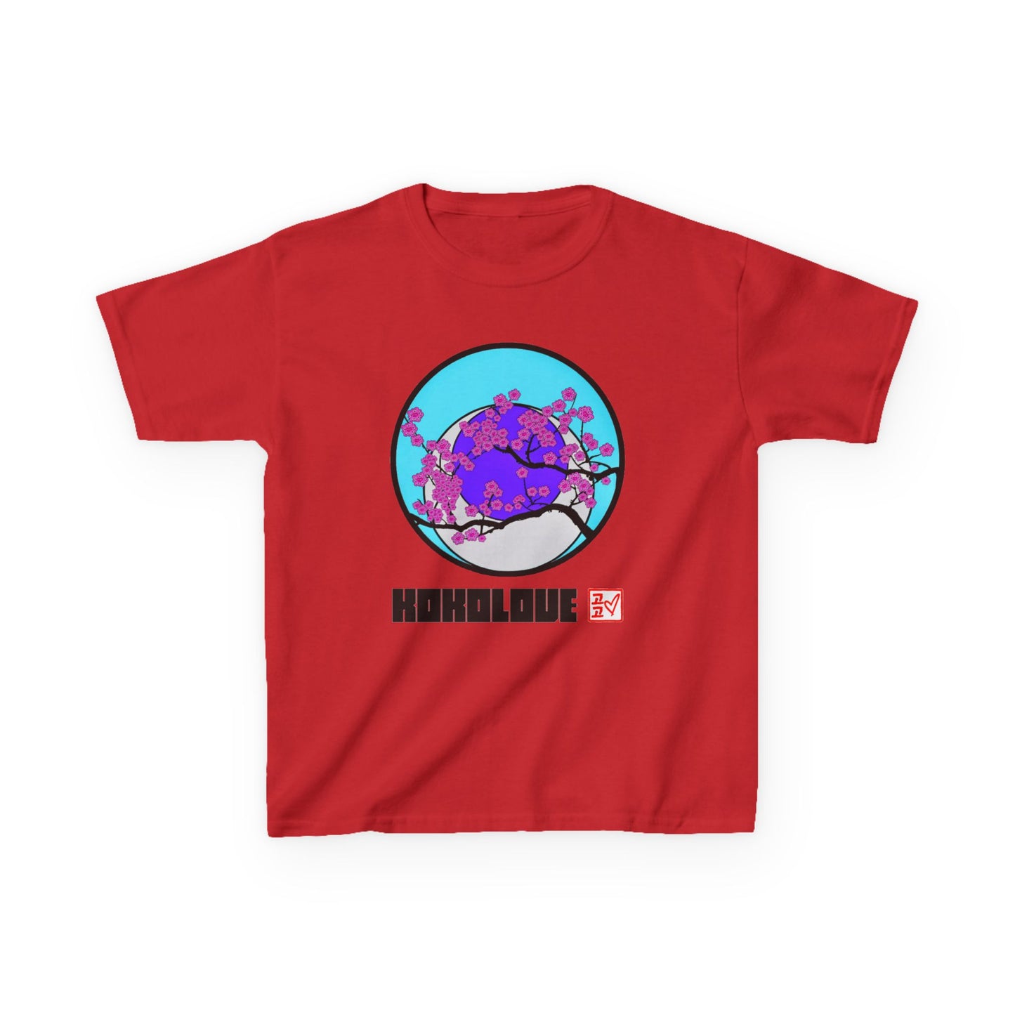 HeartSkulls™ Pink Cherry Blossom by KoKoLove Art
